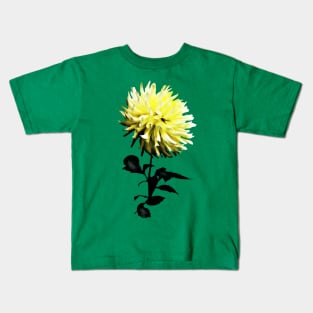 One Yellow Dahlia Kids T-Shirt